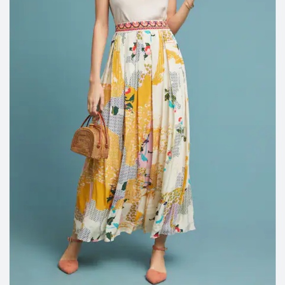 anthropologie bhanuni by jyoti misha maxi skirt - Picture 12 of 14